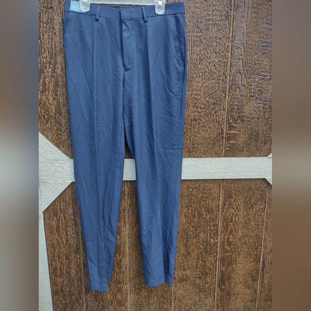 Haggar Blue Taylor Fit Dress Slacks Size 32/32 New